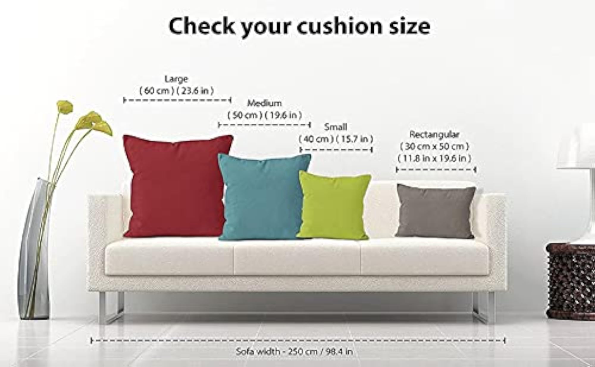 Set of 2 Microfiber Hotel Quality Soft Cushion Pillow Fillers